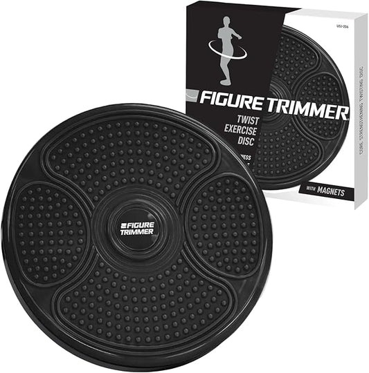 Core Abs Twister Board - Waist Sculptor Twister Board for Core & Ab Exercise - Waist Twisting Disc, Dizzy Disc Twist Board for Slimming Workout with 8 Magnets Reflexology