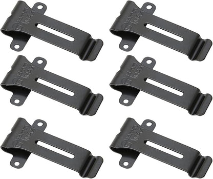 Radio Belt Clip 208 TK 308 22AT, 22AT, for 888S BF 666s Replacement, 6Pcs