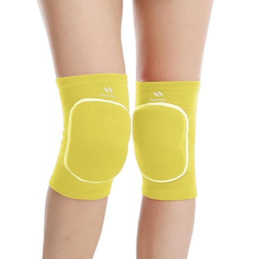 Kids Adults Protective Knee Pads, Anti-Slip Padded Sponge Knee Brace Knee Support for Football Volleyball Dance Skating Basketball Sports