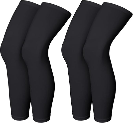 Skylety Compression Leg Sleeve Full Length Leg Sleeves Sports Cycling for Men Women, Running, Basketball