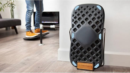 FluidStance Plane Standing Desk Balance Board - 360 Degree Rocker for Fatigue and Exercise - Sustainably Made, Anti-Slip Wobble Board - Premium Desk Accessories