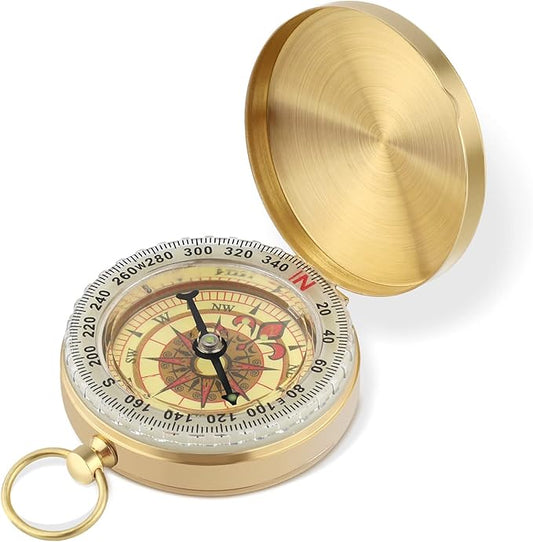 Camping Survival Compass 1.9x0.51inch Compass