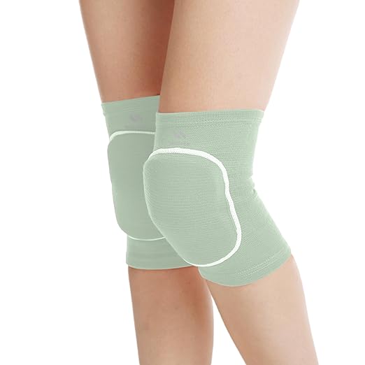 Kids Adults Protective Knee Pads, Anti-Slip Padded Sponge Knee Brace Knee Support for Football Volleyball Dance Skating Basketball Sports