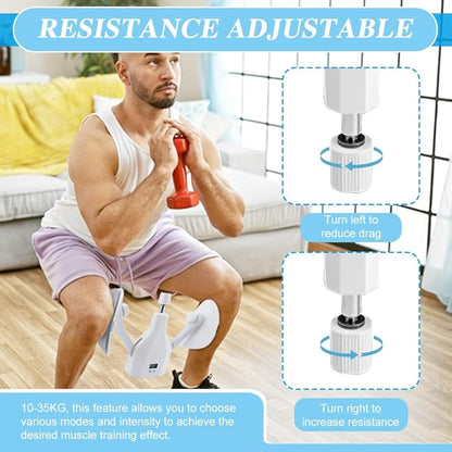 Thigh Master Inner Thigh Exerciser Leg Workout Equipment 22-77 LBS