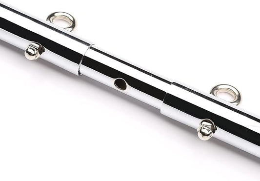 TMEOIIPY Silver Adjustable Spreader Bar Set 3 Sections