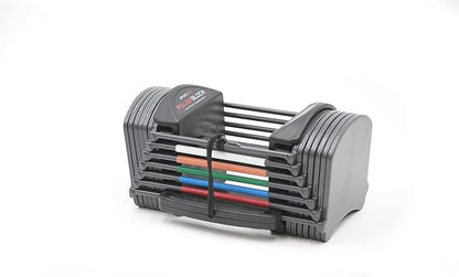 PowerBlock Sport 24 Adjustable Dumbbells, 3-24 lb. Durable Steel Build, Innovative At Home Workout Equipment, All-in-One Strength Training