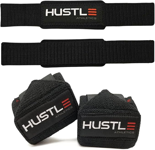 Wrist Wraps for Weightlifting (USPA Approved) - 18" or 12" Premium Quality Weight Lifting Wrist Straps - Best Gym Wrist Wraps with Thumb Loop for Powerlifting & Weight Training for Men & Women