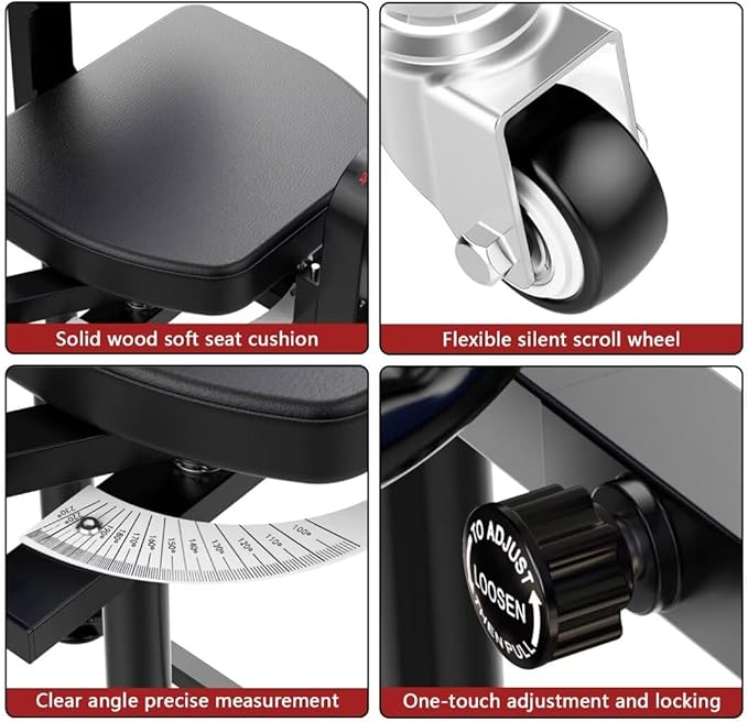 Leg-Stretcher, 300 LBS Leg Stretching Split Machine for Splits Flexibility Up to 230 Degree Split Machine Training Equipment for Adult and Kids Suitable for Home Dancing Room Gym