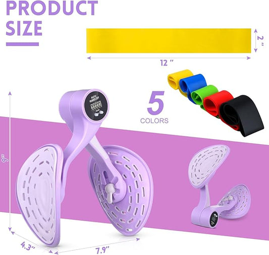 Poen Thigh Exerciser for Women Hip Trainer 5 Resistance