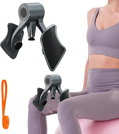 Thigh Master Hip Trainer Kegel Exerciser with Adjustable Baffle