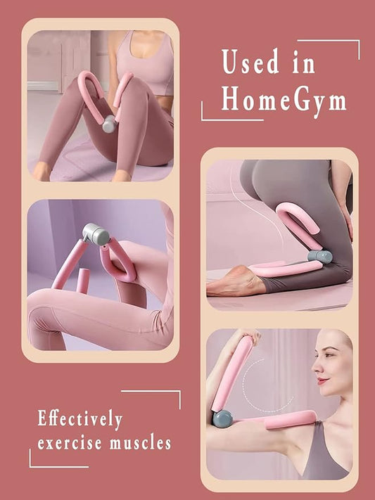 Pink Thigh Master Workout Exerciser Thigh Toner Trimmer