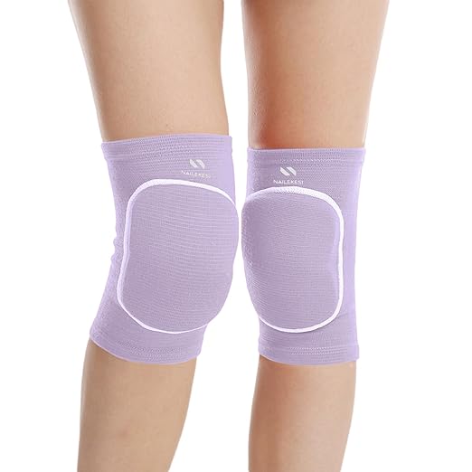 Kids Adults Protective Knee Pads, Anti-Slip Padded Sponge Knee Brace Knee Support for Football Volleyball Dance Skating Basketball Sports