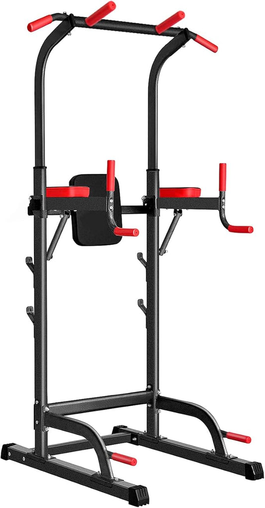 Power Tower Dip Station 85.5",Load 350LBS 350LBS