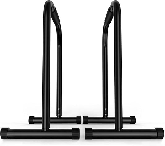Sportsroyals Dip Bar, Adjustable Dip Stands Station for Home, Functional Heavy Duty Parallette Bars for Upper Body Workout (400/1200LBS Loading Capacity, 2025 New Version)