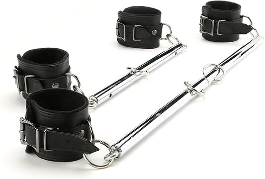 Sovyime 2pcs Silver Portable Restore Spreader Bar 4pcs Fur