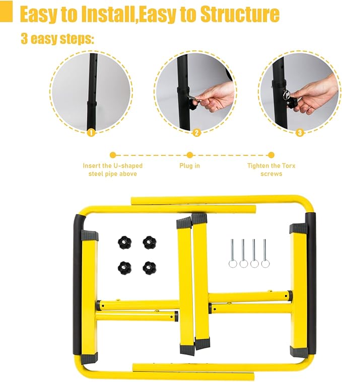 POWER GUIDANCE Dip Bar 30Inches - 38.6Inched, 3 3 Colors