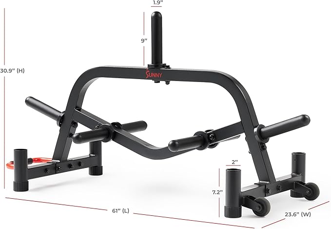 Sunny Health & Fitness Multi-Weight Storage Rack Stand for Dumbbells, Kettlebells, Olympic Weight Plates, Barbell, Medicine Ball