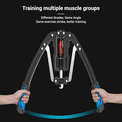 Arm Blaster Forearm Workout Equipment - ZHMNEG New 10 Gears 22-440lbs,Thickened Carbon