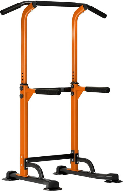 DlandHome Power Tower Dip Station Pull Up Bar