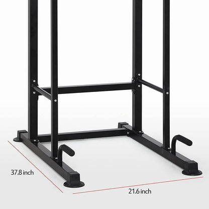 Emer Power Tower Pull Up Bar Workout Dip Station