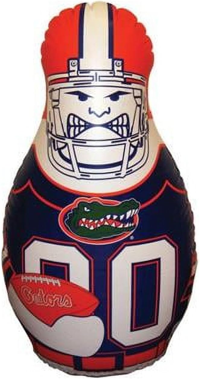 Fremont Die NCAA Alabama Crimson Tide Bop Bag Inflatable Tackle Buddy Punching Bag, Standard: 40" Tall, Team Colors