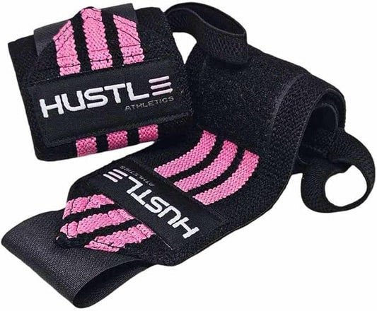 Wrist Wraps for Weightlifting (USPA Approved) - 18" or 12" Premium Quality Weight Lifting Wrist Straps - Best Gym Wrist Wraps with Thumb Loop for Powerlifting & Weight Training for Men & Women