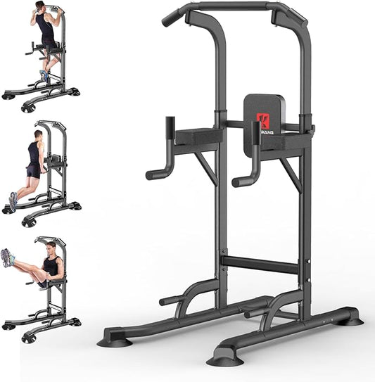 Power Tower Adjustable Height Pull Up & Dip