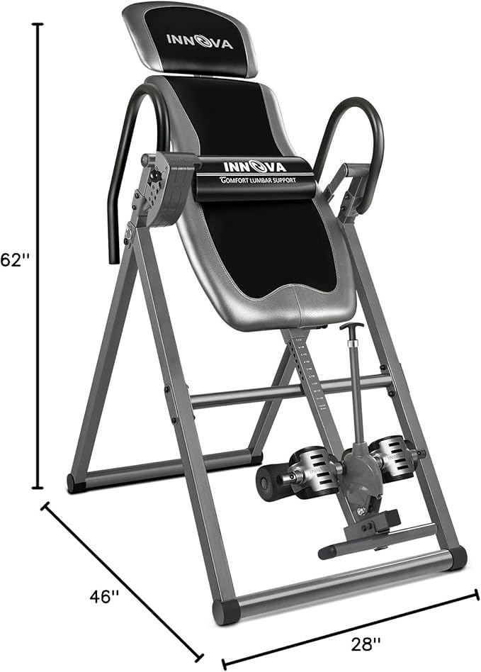Innova Inversion Table with Adjustable Headrest 300 lb