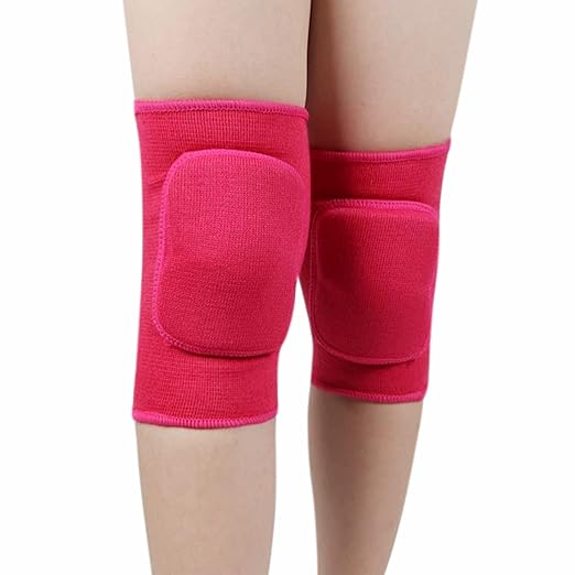 Men Women Protective Knee Pads, Anti-Slip Padded Sponge Knee Brace Knee Support for Football Volleyball Dance Skating Basketball Sports