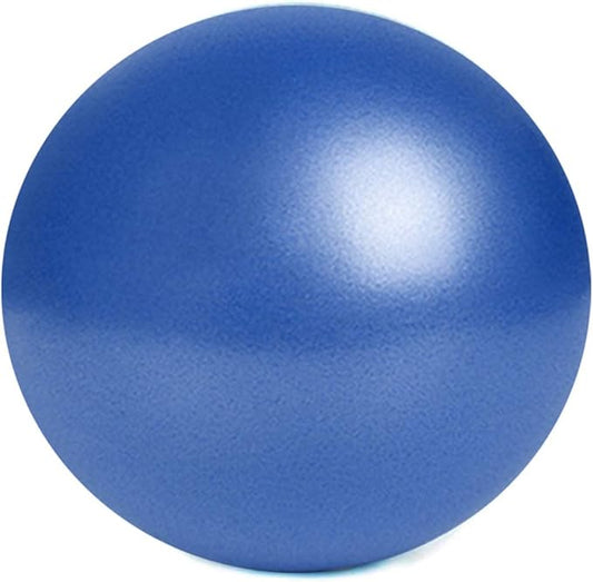 Vizuioer nononfish Mini Exercise Barre Ball for Yoga,Pilates,Stability Blance Exercise Training Gym Anti Burst and Slip Resistant BallWith Inflatable Straw (Blue)