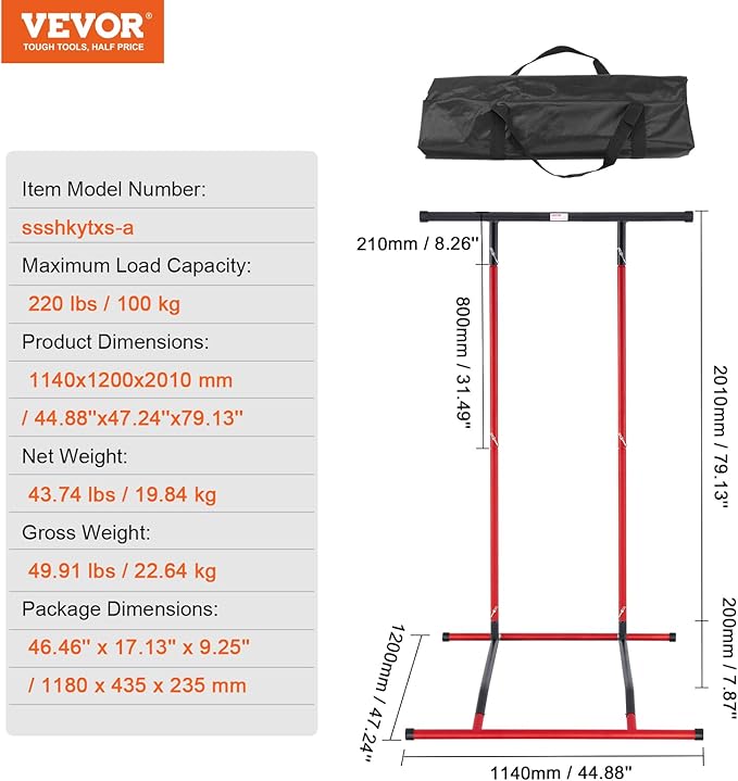 VEVOR Power Tower Dip Station