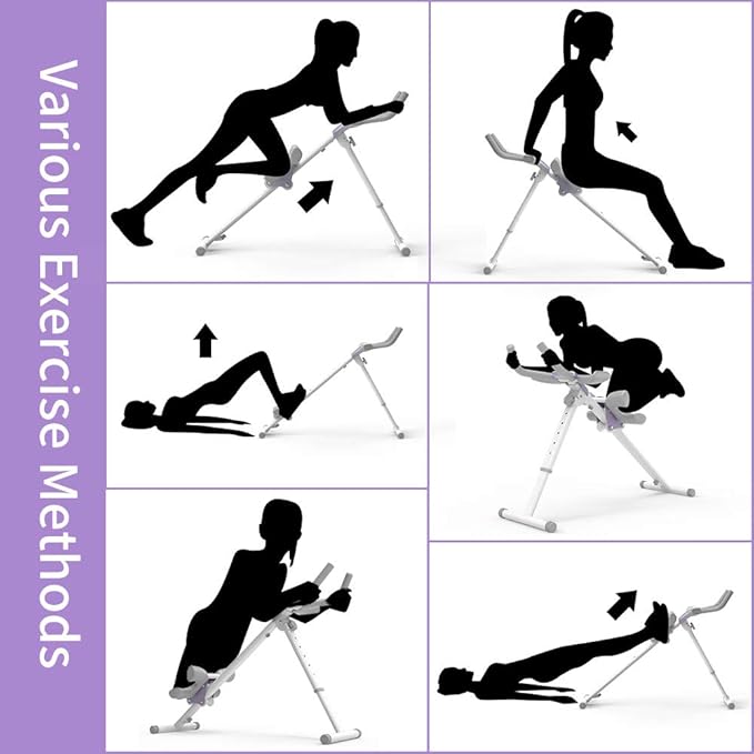 leikefitness Height Adjustable Ab Trainer Abdominal Whole Body AB9380