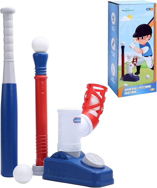 EagleStone 2 in 1 T Ball Set 3-5, Tee 6 Balls,
