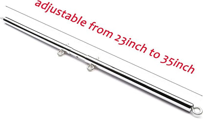 Sovyime Portable Exercise Spreader Bar with 4pcs Adjustable Straps
