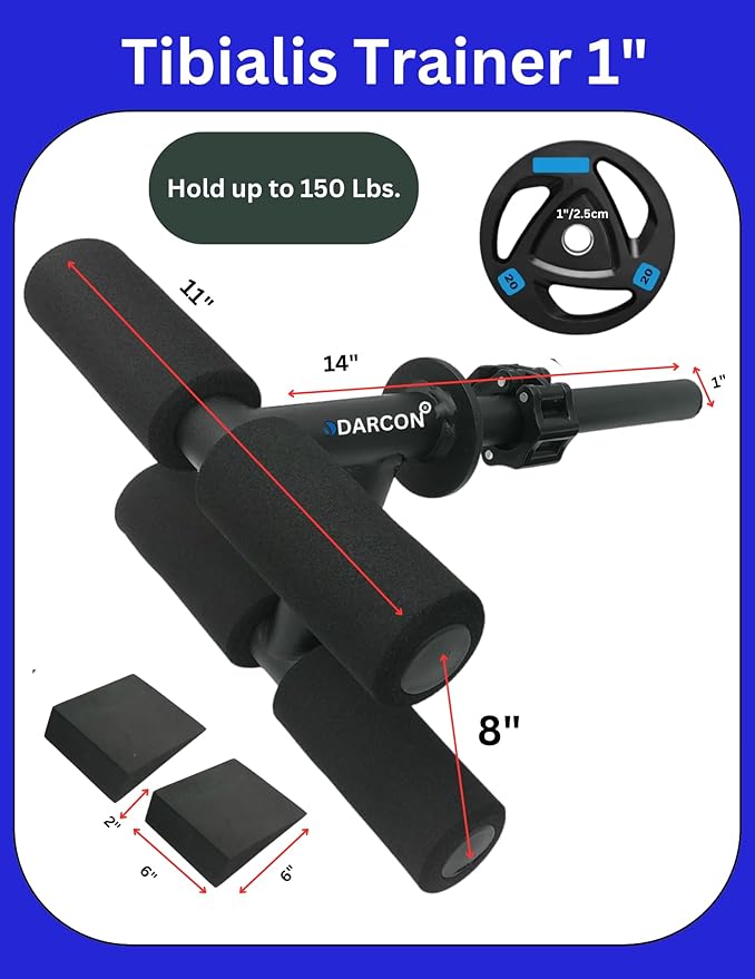 DARCON Tib Bar & Squat Wedge Block -