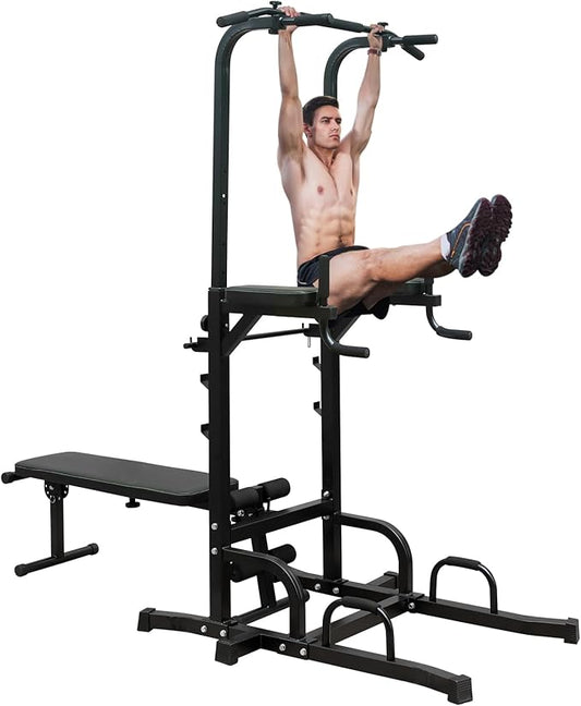 Adjustable Height Dip Bar Station