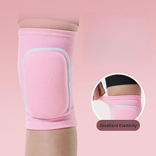 Kids Adults Protective Knee Pads, Anti-Slip Padded Sponge Knee Brace Knee Support for Football Volleyball Dance Skating Basketball Sports