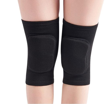 Men Women Protective Knee Pads, Anti-Slip Padded Sponge Knee Brace Knee Support for Football Volleyball Dance Skating Basketball Sports