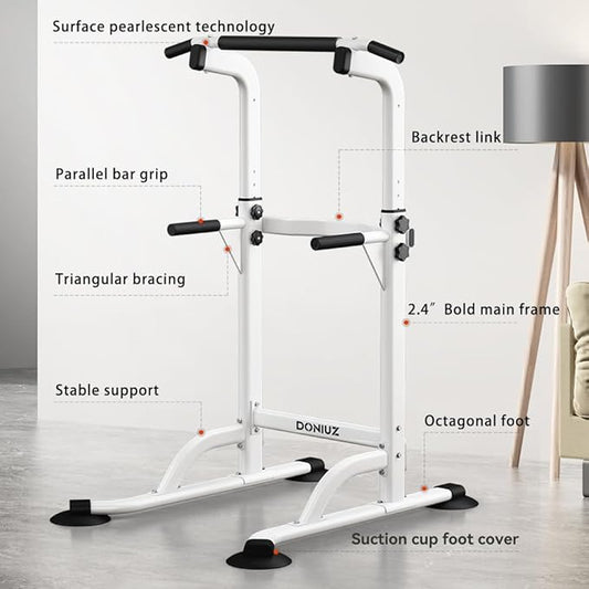 Power Tower Pull Up Bar and Dip Station