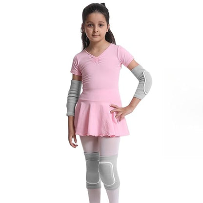 Kids Adults Protective Knee Pads, Anti-Slip Padded Sponge Knee Brace Knee Support for Football Volleyball Dance Skating Basketball Sports