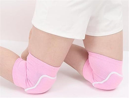 YYaaloa 3Pairs Knee Pads Sponge Knee Brace Breathable Flexible Elastic Knee Support for Volleyball, Dancing, Football, Yoga, Basketball, and Skating (Medium, Pink 3Pairs)