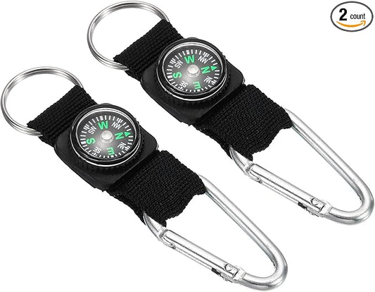 PATIKIL Compass Keychain Belt Clip