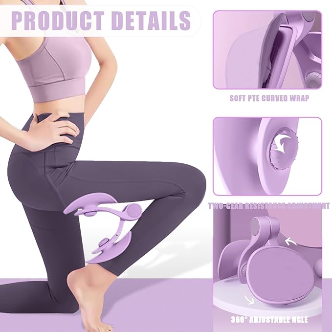 Kmise Thigh Master Thigh Exerciser 8-Shaped Tension