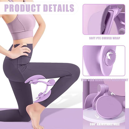 Kmise Thigh Master Thigh Exerciser 8-Shaped Tension