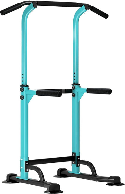 DlandHome Power Tower Dip Station Pull Up Bar