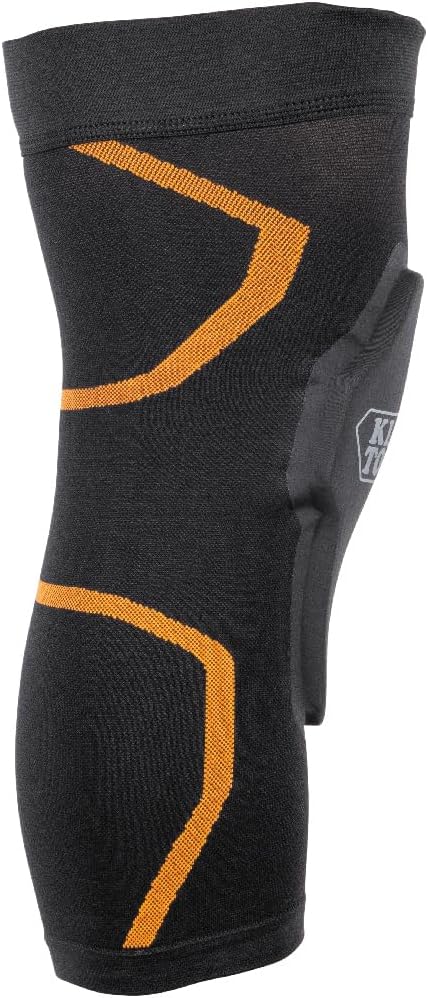 Klein Tools 60622 Knee Pad Compression Sleeve, Knee Support for Construction, Workers and Athletes, Black, S/M