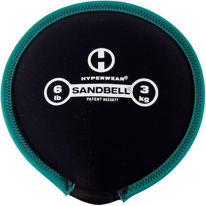 HYPERWEAR SandBell Sandbag Workout Bag Pre-Filled with Clean 2lb -50lb) -50lb)
