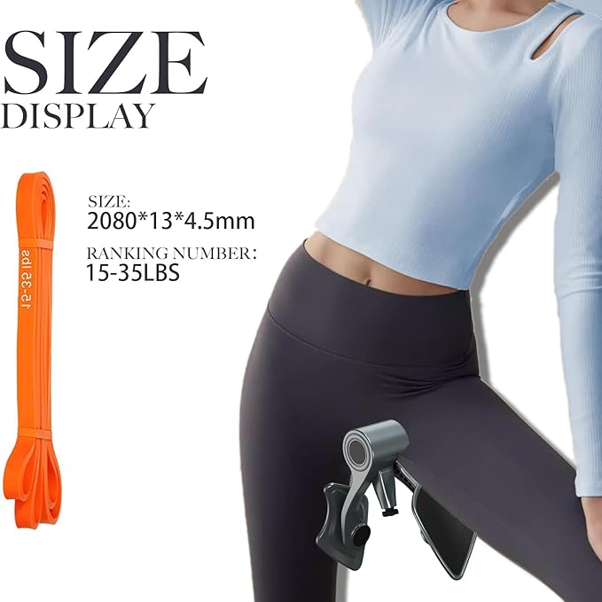 Thigh Master Hip Trainer Kegel Exerciser with Adjustable Baffle