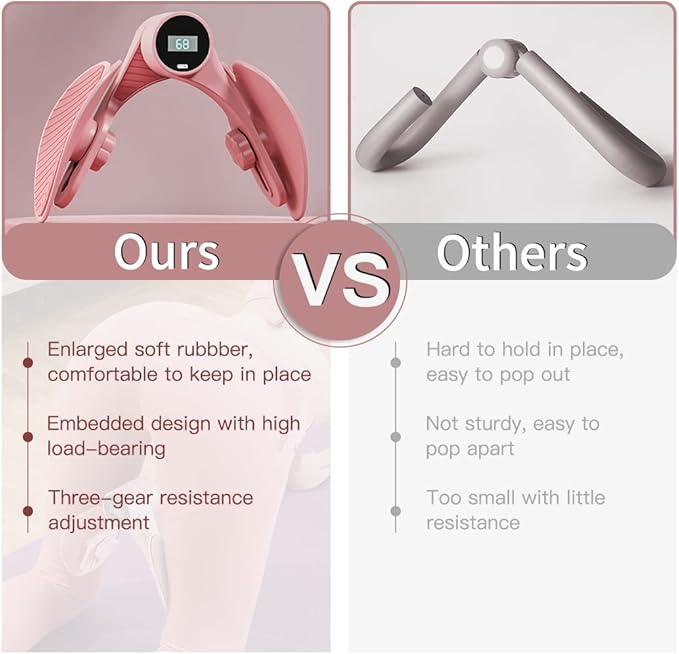 Thigh Master,Thigh Toner,Kegel Exerciser,Pelvic Floor Trainer,Hip Trainer,Inner Thigh