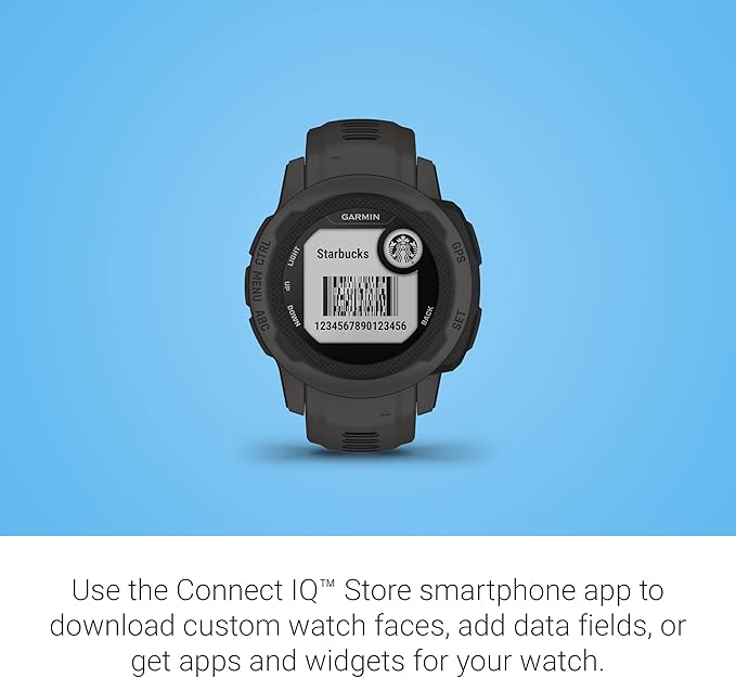 Garmin Instinct 2S Standard Edition GPS Rugged Outdoor Smartwatch w/Signature Power Bundle